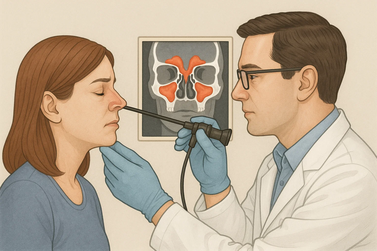 Диагностика синусита